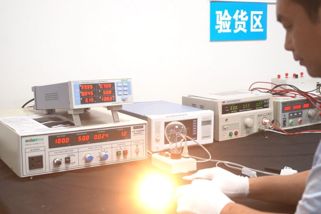Partner facility power and electrical inspection